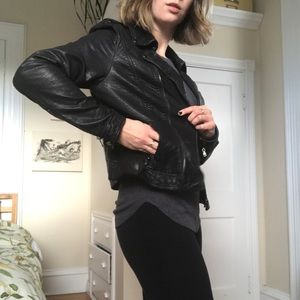 Vegan Leather Jacket